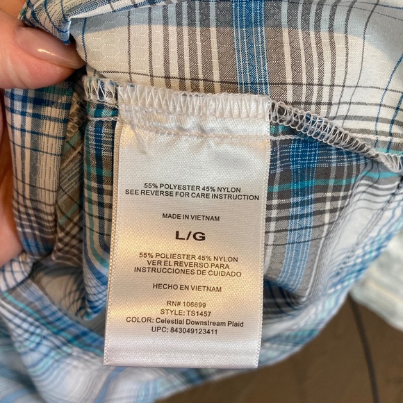 SOLD - Habit Long Sleeve Button Down Fishing Shirt - Picture 9 of 11